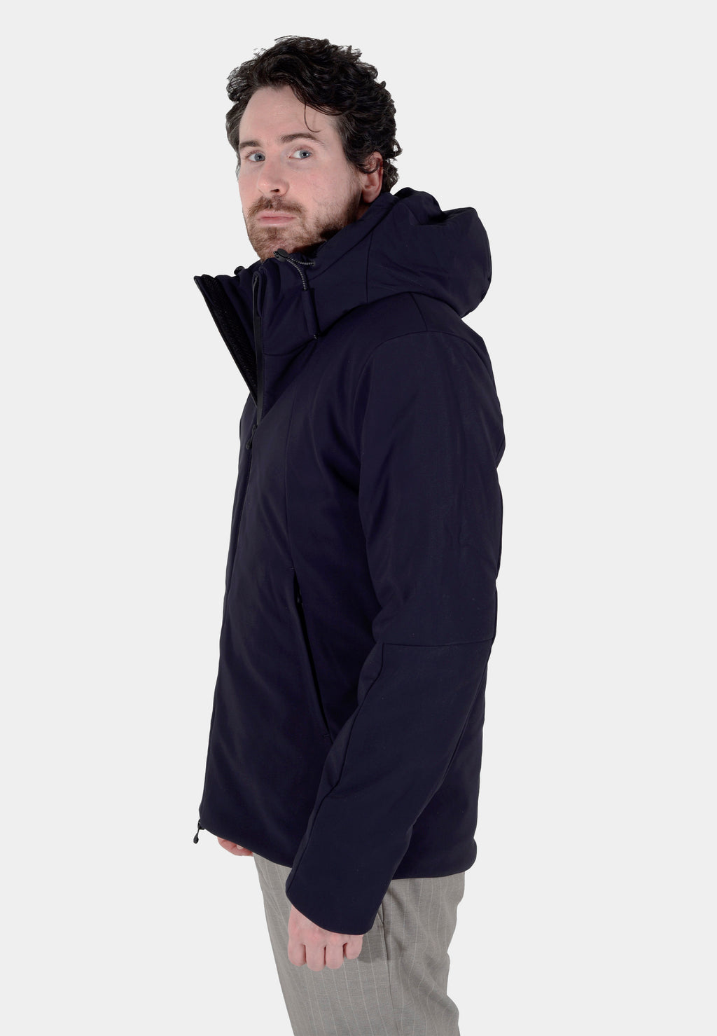 Chaqueta Acolchada Azul Marino B.