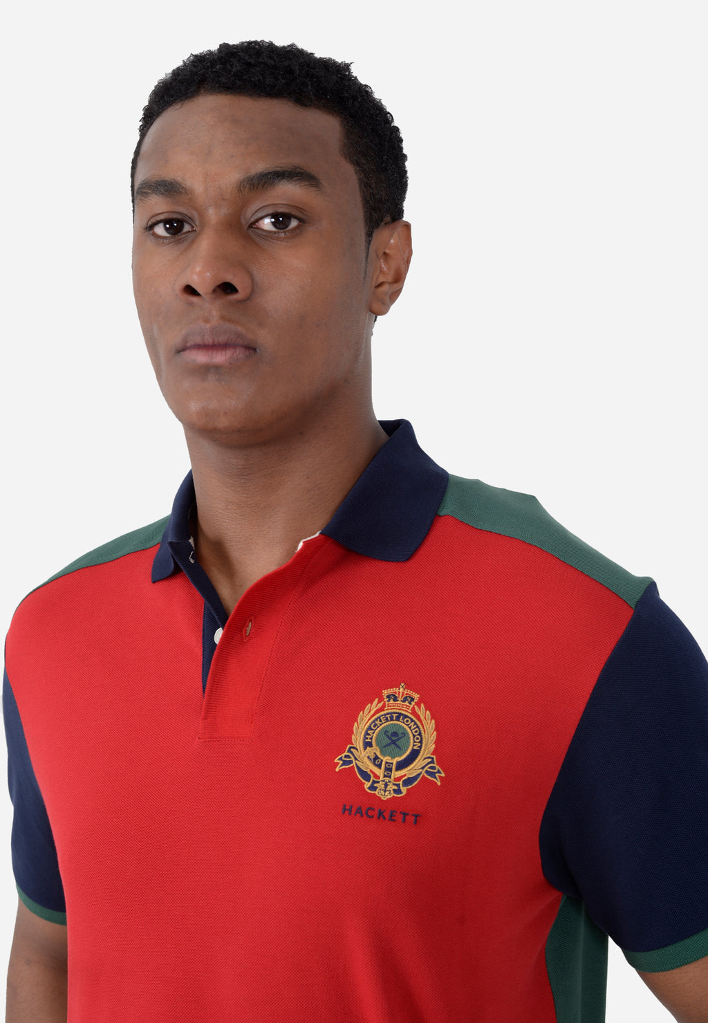 CAMISETA POLO HACKETT LONDON ROJO ALGODON (HM563263-255)