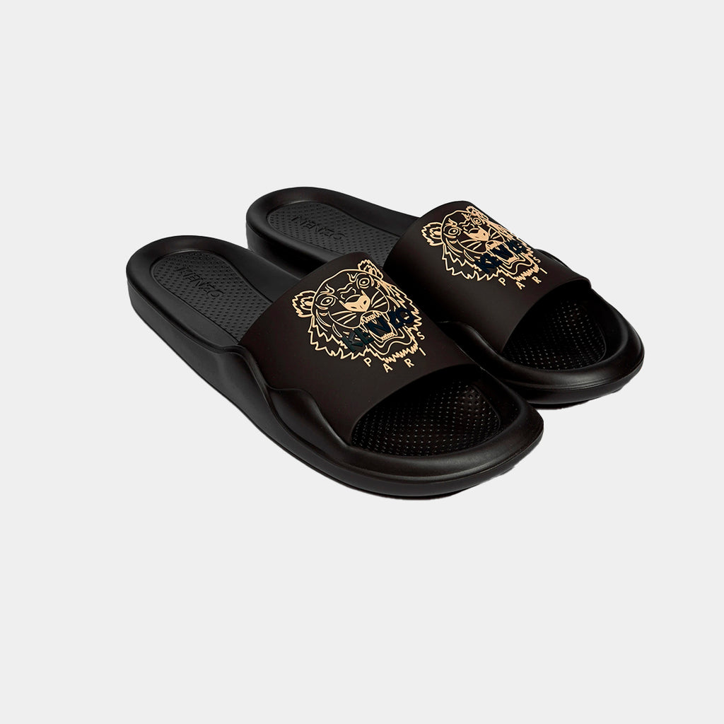 SANDALIA KENZO CABALLERO NEGRO PVC POLYVINYL (FC55MU104P60-99A)