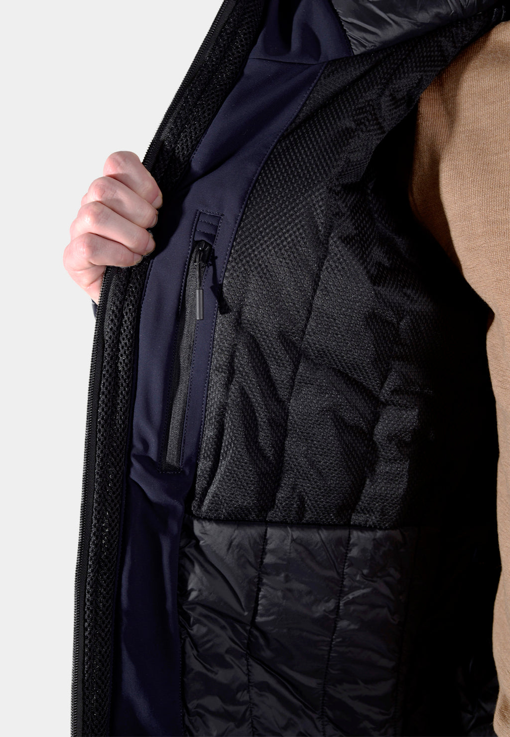 Chaqueta Acolchada Azul Marino B.