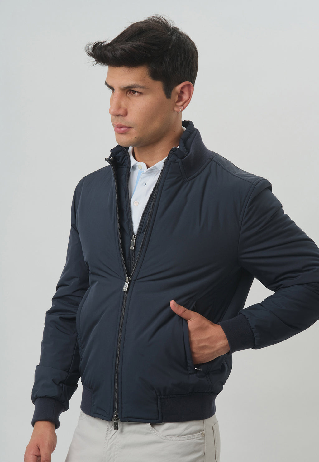 CHAQUETA CORNELIANI AZUL POLYESTER (90L5R1-2820144-001)