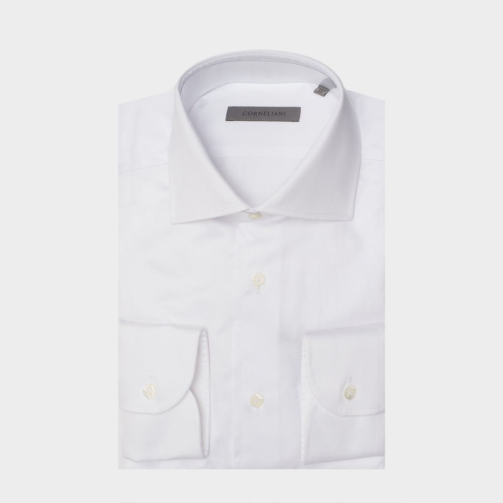 CAMISA CORNELIANI BLANCO ALGODON (91P100-2811045-028)