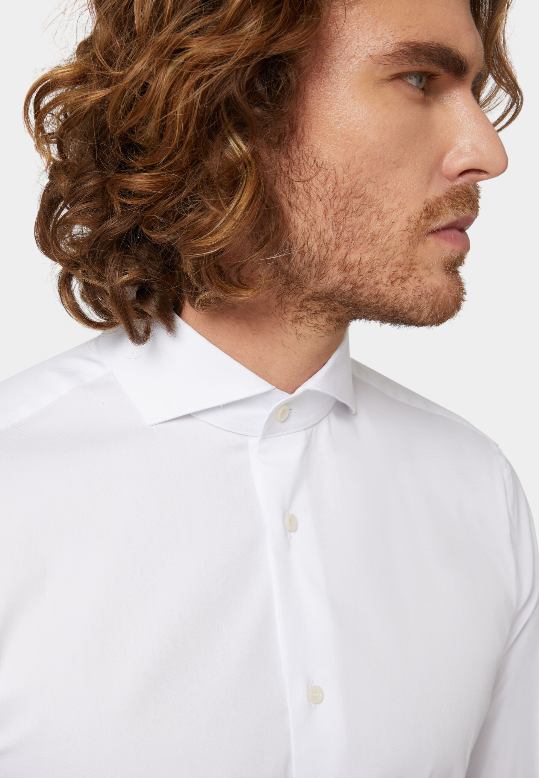 CAMISA BOGGI BLANCO ALG + POLIA + ELAS