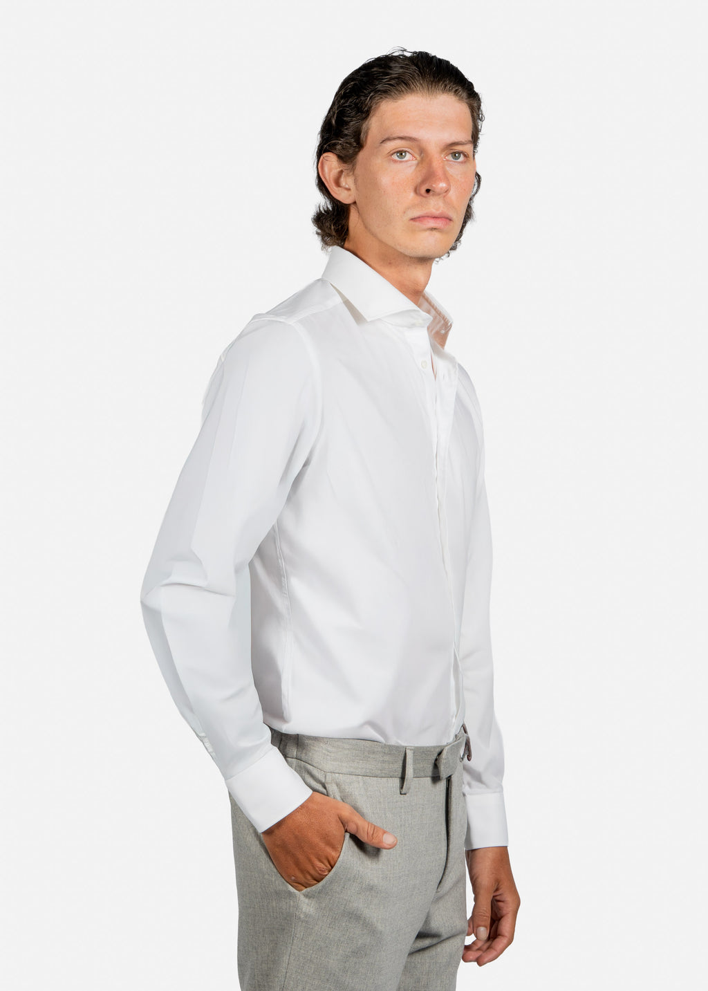 CAMISA CORNELIANI BLANCO ALGODON (93P100-9311278-028)