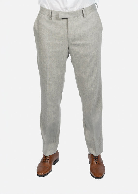 PANTALON CORNELIANI GRIS LANA + CASHMERE + ELAS (944530-9418540-019)