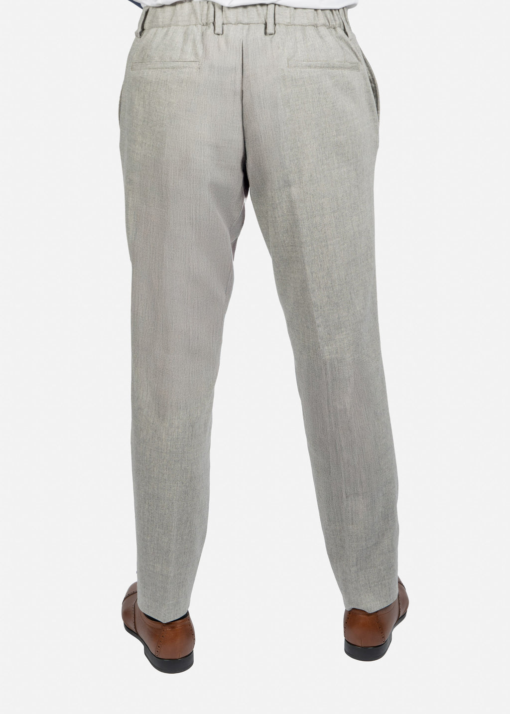 Pantalón Gris Lana C.