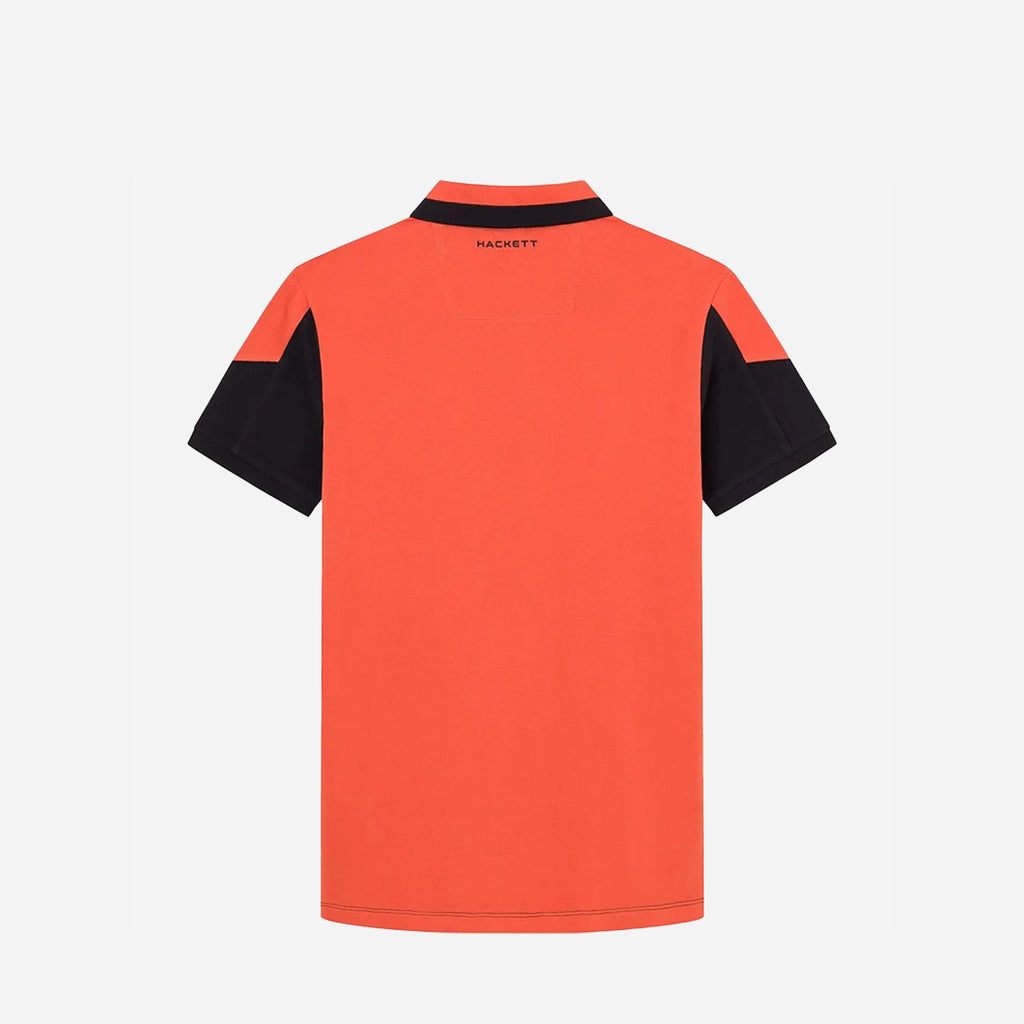 CAMISETA POLO HACKETT LONDON NEGRO ALGODON  (HM563227-999)