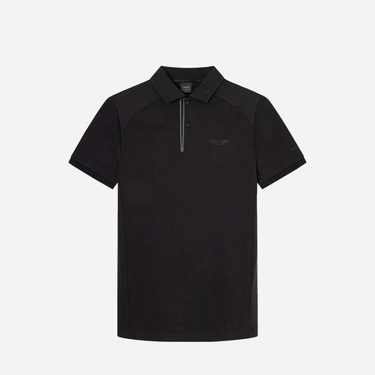 CAMISETA POLO HACKETT LONDON NEGRO ALGODON (HM563229-999)