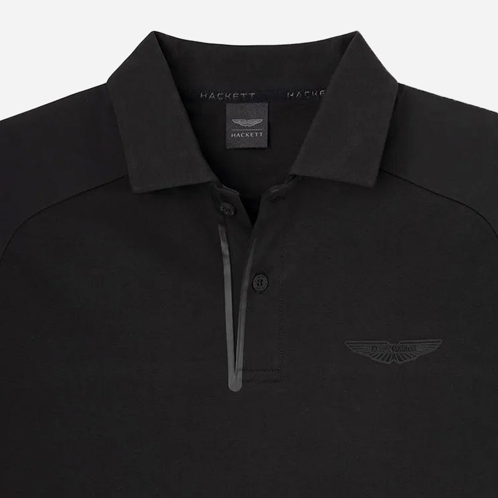 CAMISETA POLO HACKETT LONDON NEGRO ALGODON (HM563229-999)