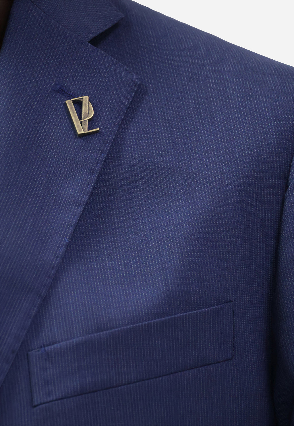 Traje Azul Navy con Microtextura P.