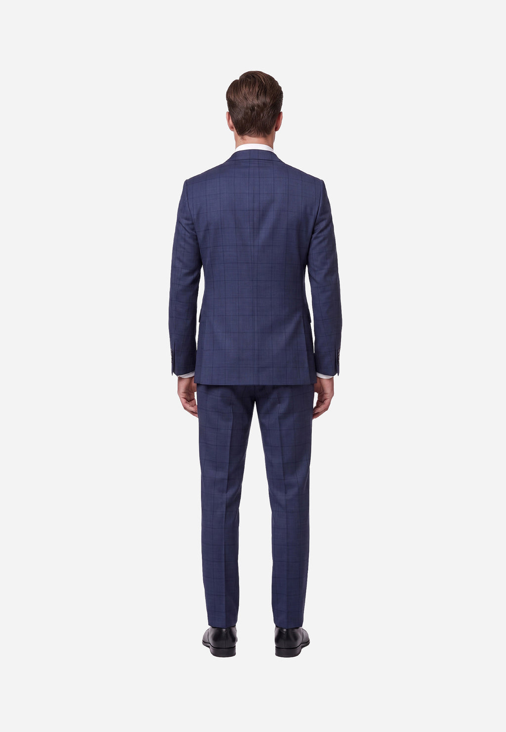 Traje Vicenza Azul con Patrón de Cuadros P.