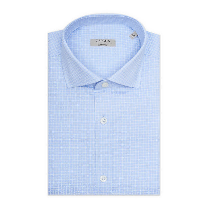 CAMISA E. ZEGNA AZUL (605055-9XFEDI)