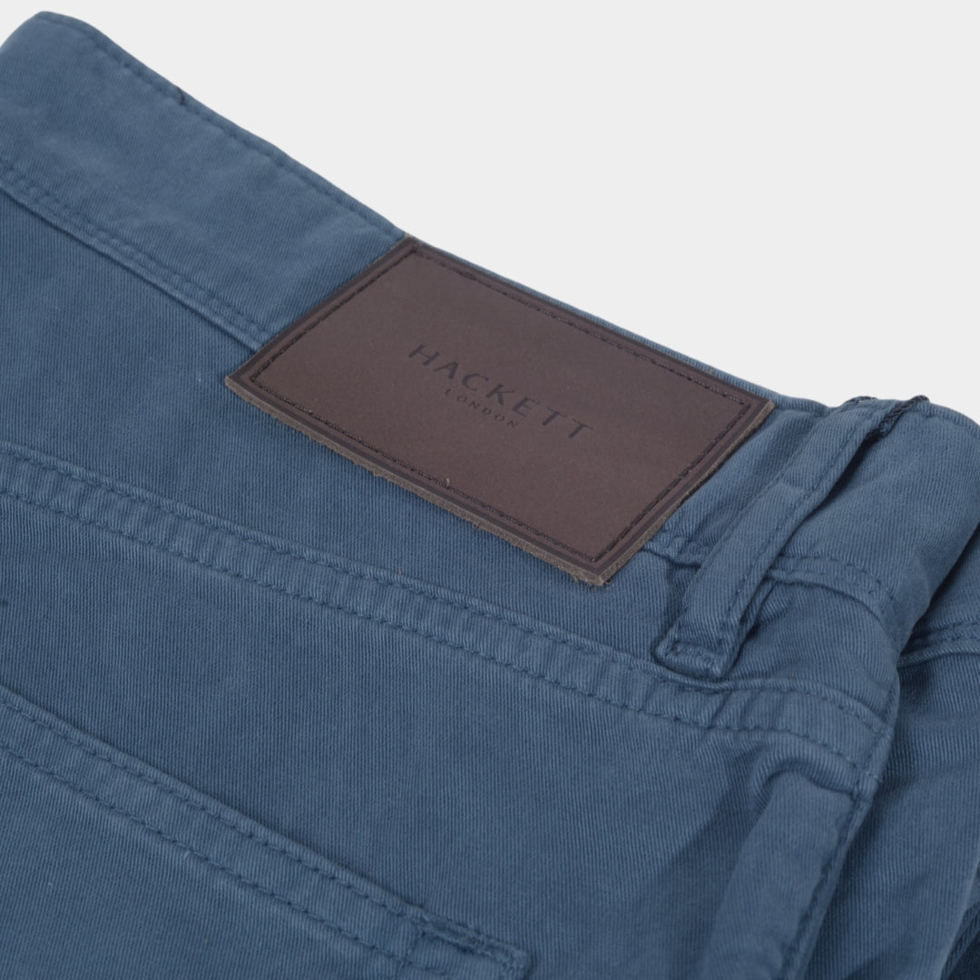 PANTALON HACKETT AZUL 99% COTTON, 1% ELASTANE