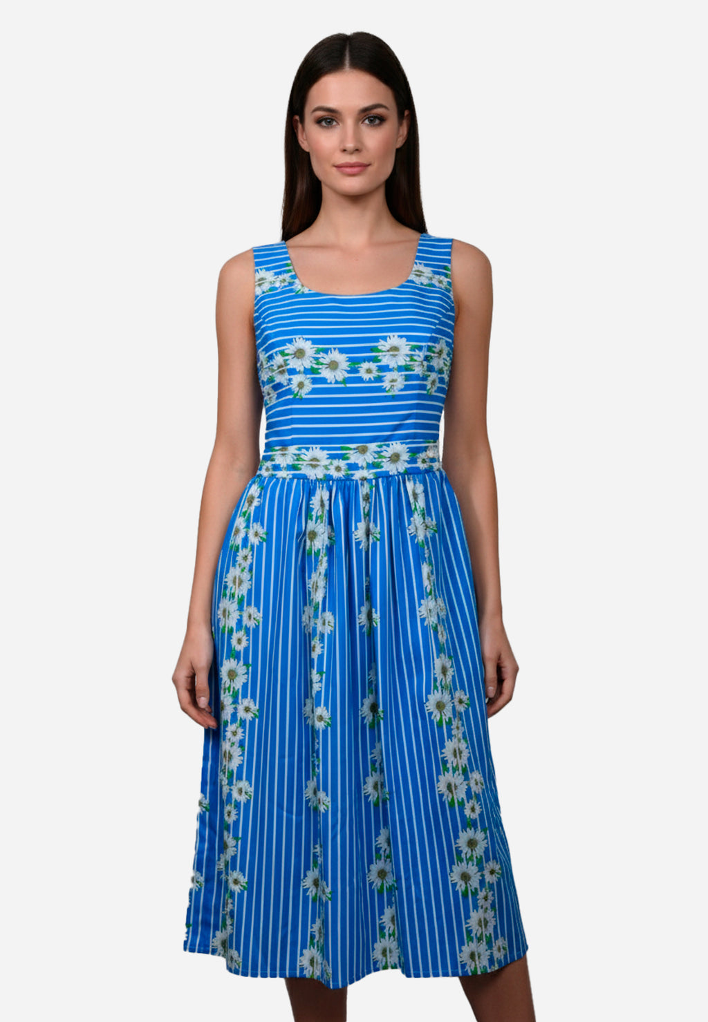 Vestido Dama Azul Celes H&B