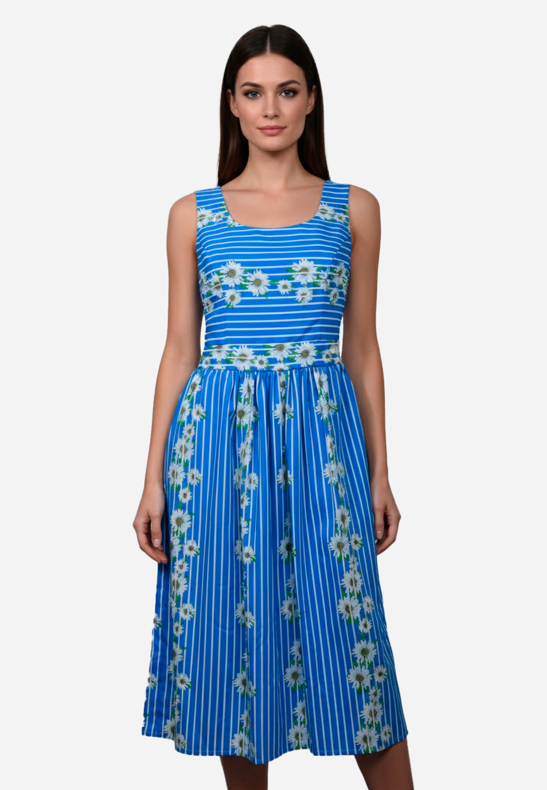 Vestido Dama Azul Celes H&B