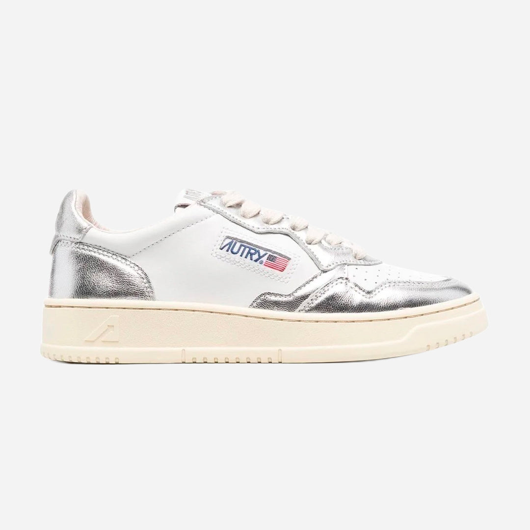 Tenis Medalist Dama Blanco/Plateado A.
