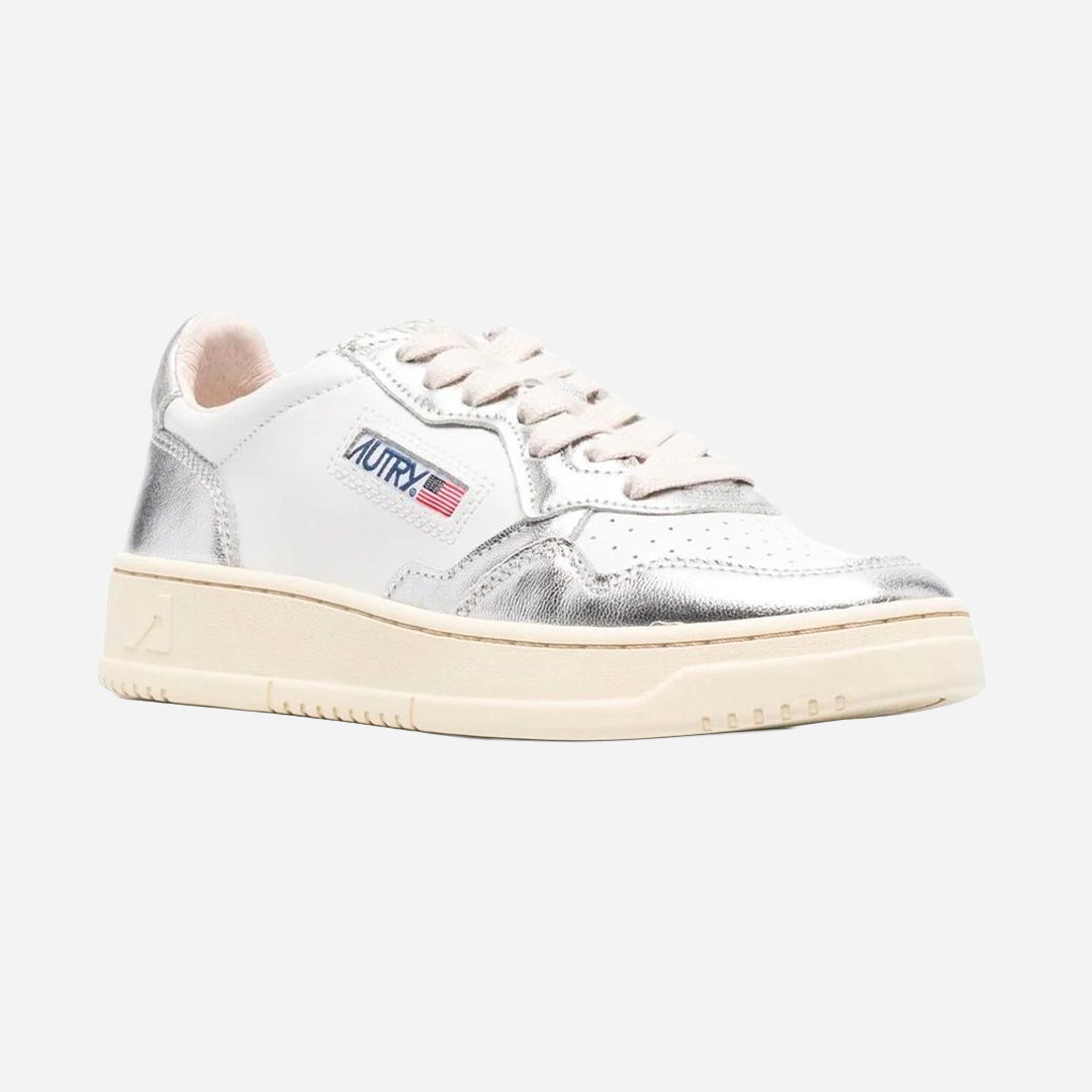 Tenis Medalist Dama Blanco/Plateado A.