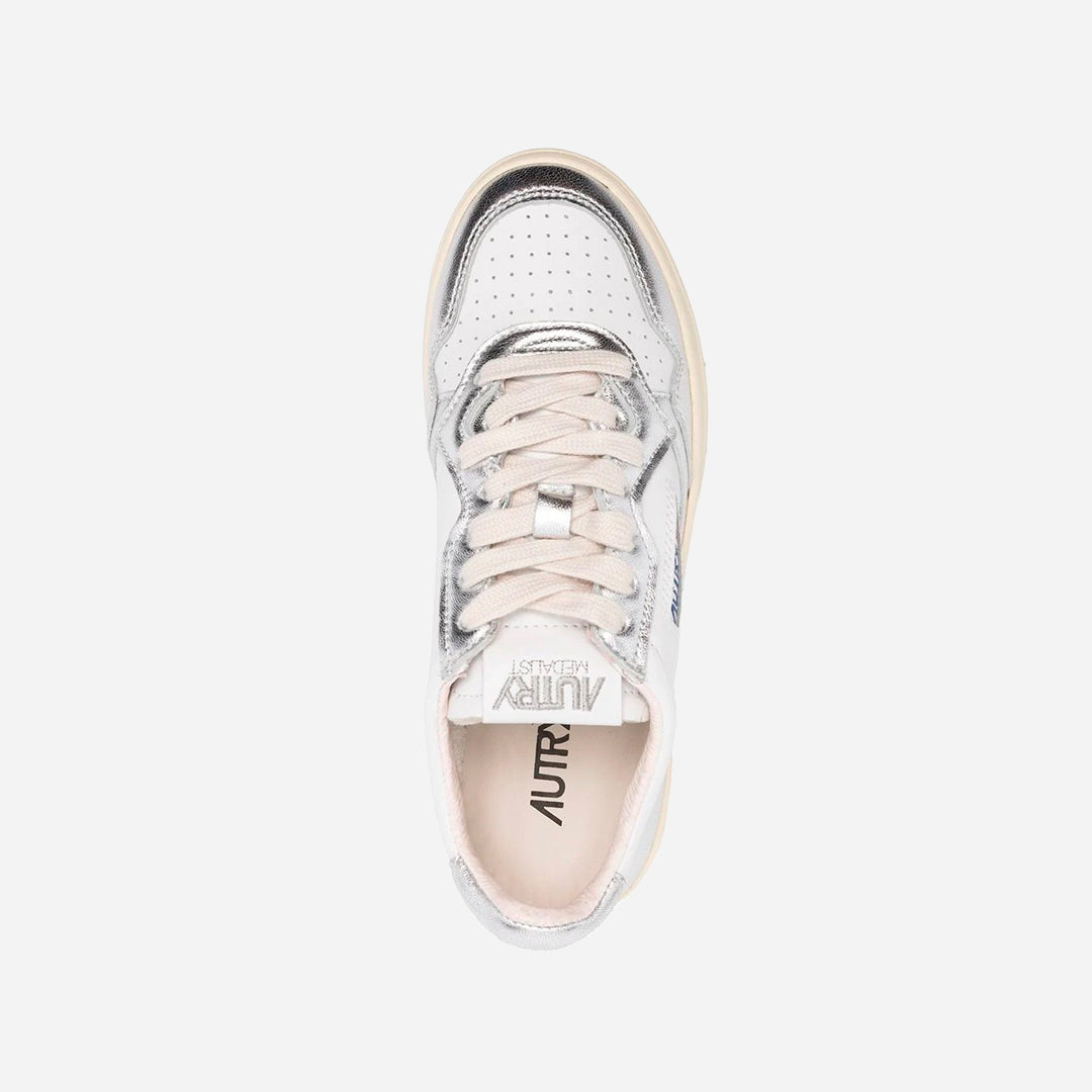 Tenis Medalist Dama Blanco/Plateado A.