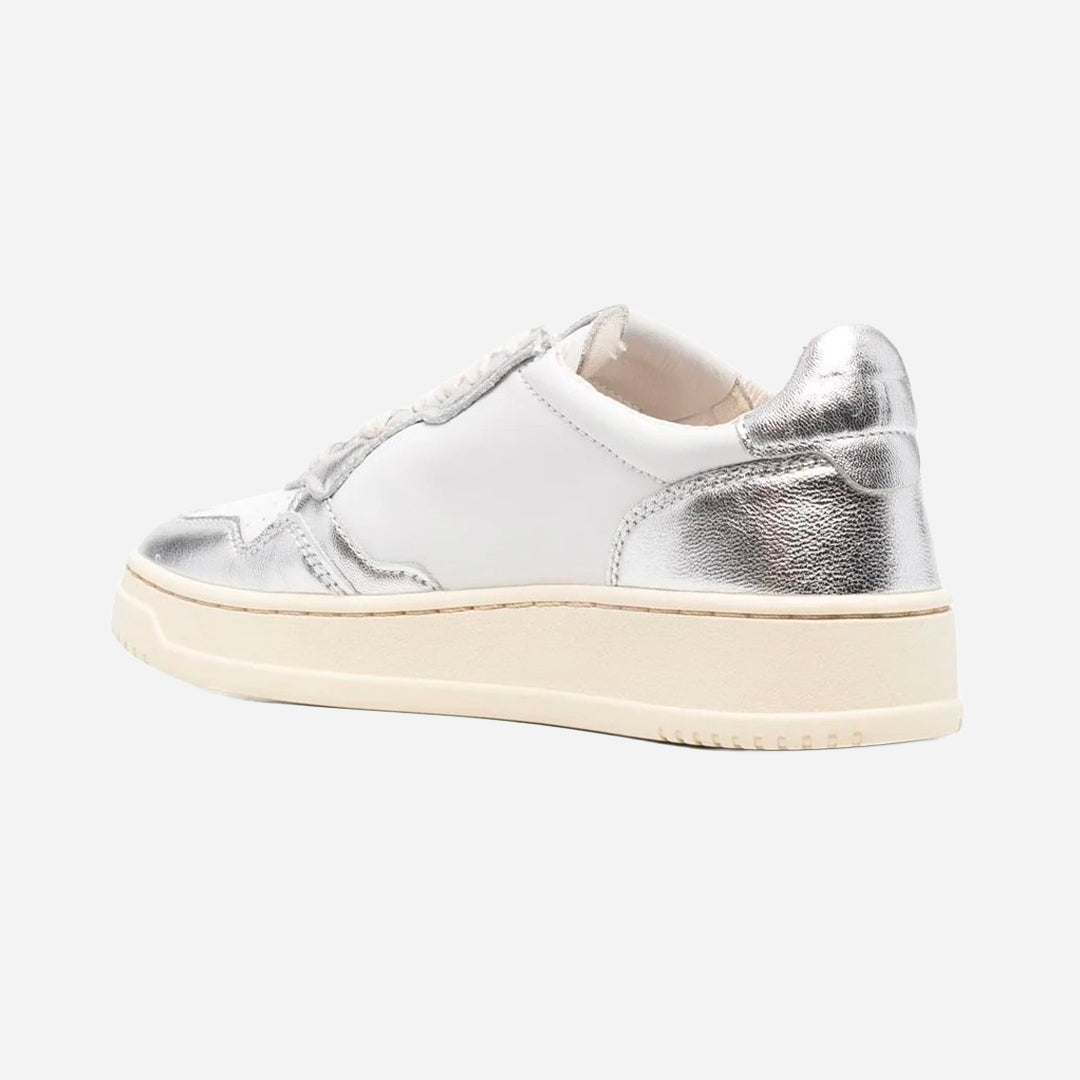 Tenis Medalist Dama Blanco/Plateado A.