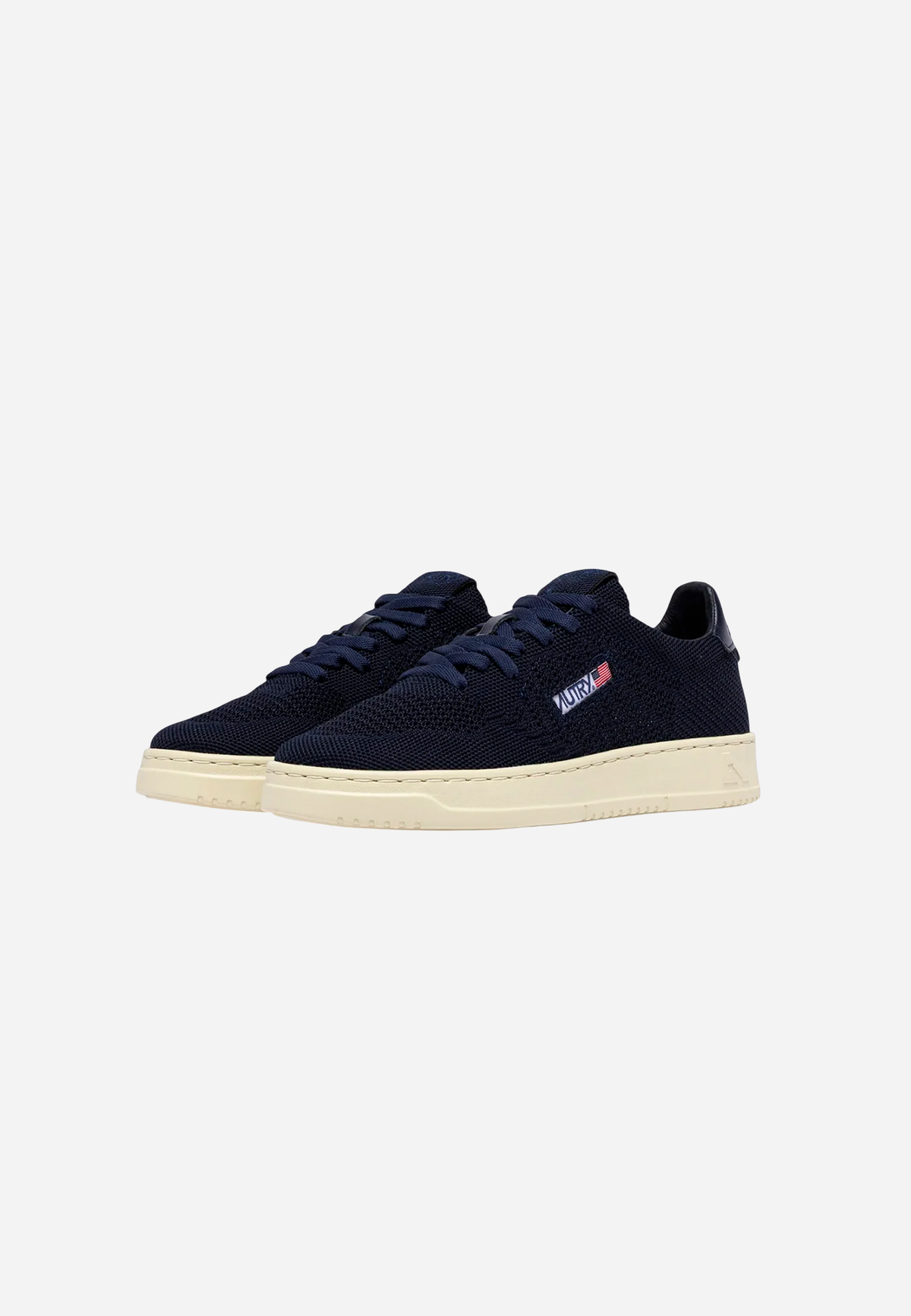 Easeknit Low Man Knit/Leat SPACEBLUE A.