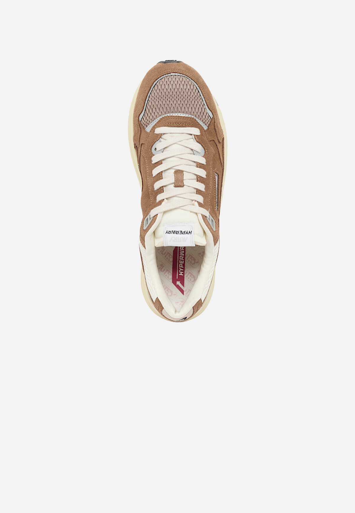 Hyperway Low Man Suede/Mesh Cigar/SILV A.