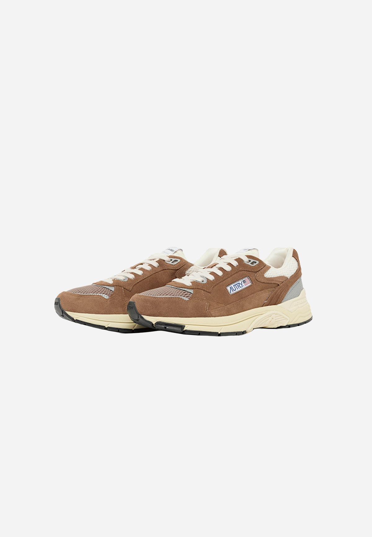 Hyperway Low Man Suede/Mesh Cigar/SILV A.