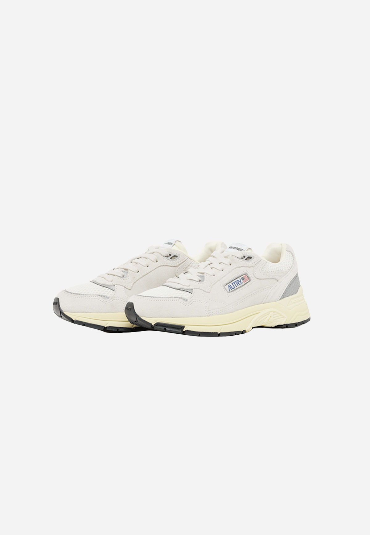 Hyperway Low Woman Suede/Meshref WHT/SILV