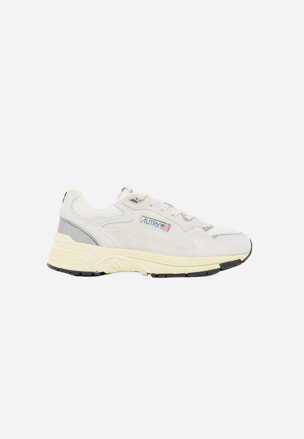 Hyperway Low Woman Suede/Meshref WHT/SILV