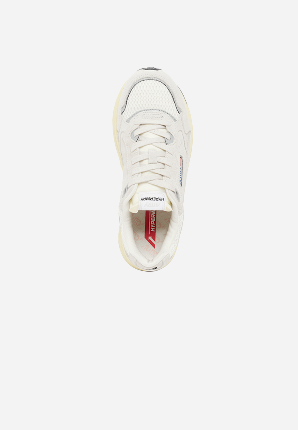 Hyperway Low Woman Suede/Meshref WHT/SILV
