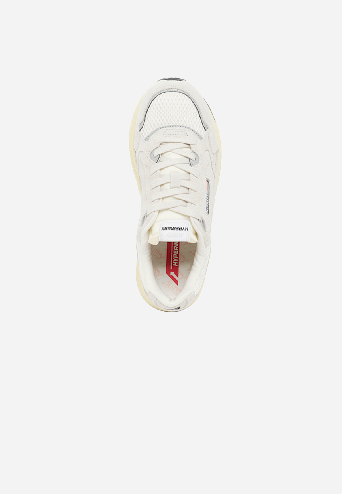 Hyperway Low Woman Suede/Meshref WHT/SILV