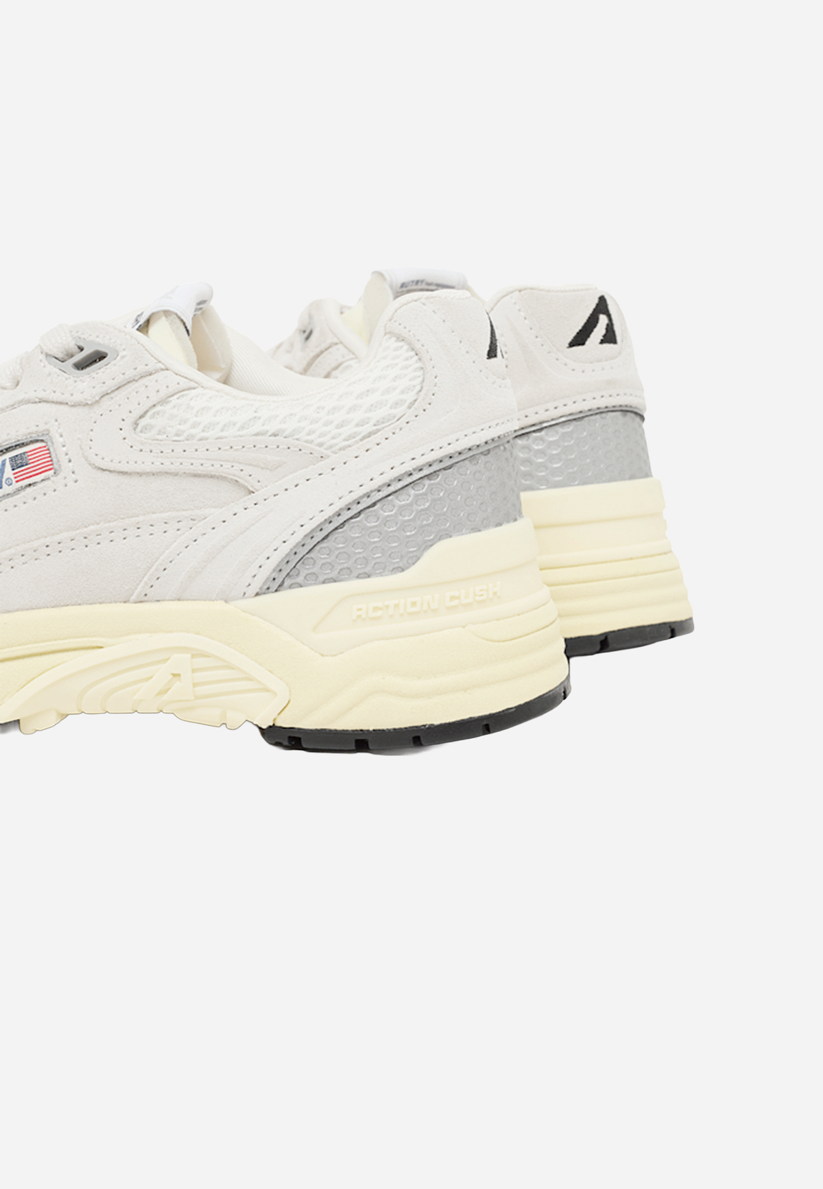 Hyperway Low Woman Suede/Meshref WHT/SILV