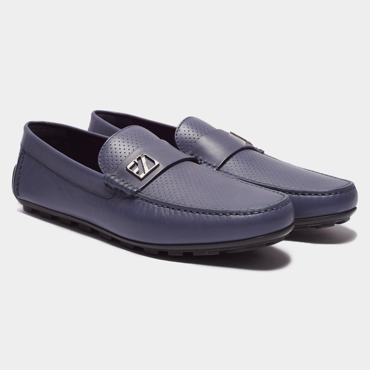 Mocasines Azul Profundo Hombre E.Z.