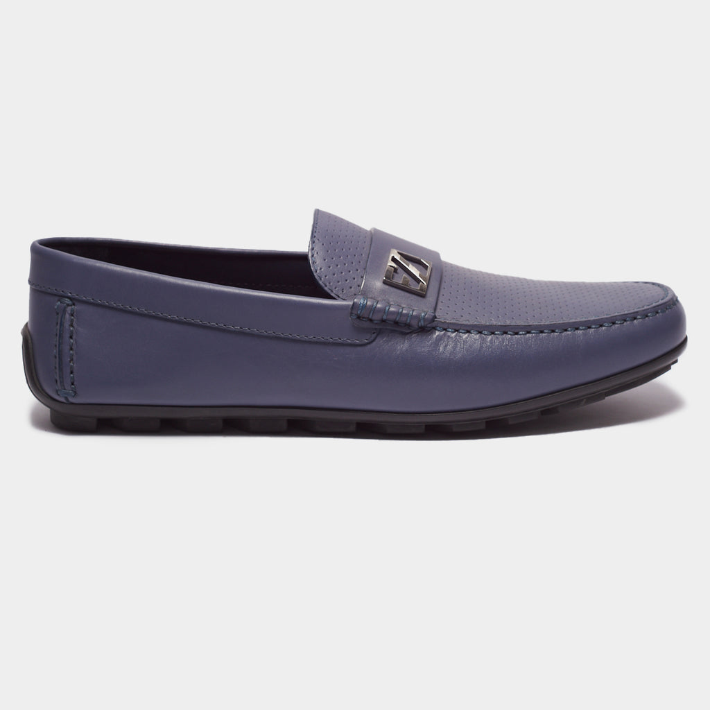 Mocasines Azul Profundo Hombre E.Z.