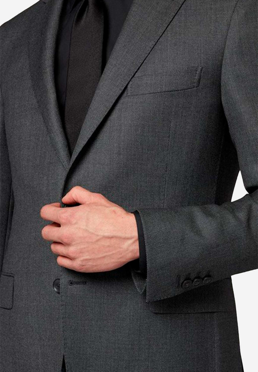 Traje Gris Lana Hombre B.M.