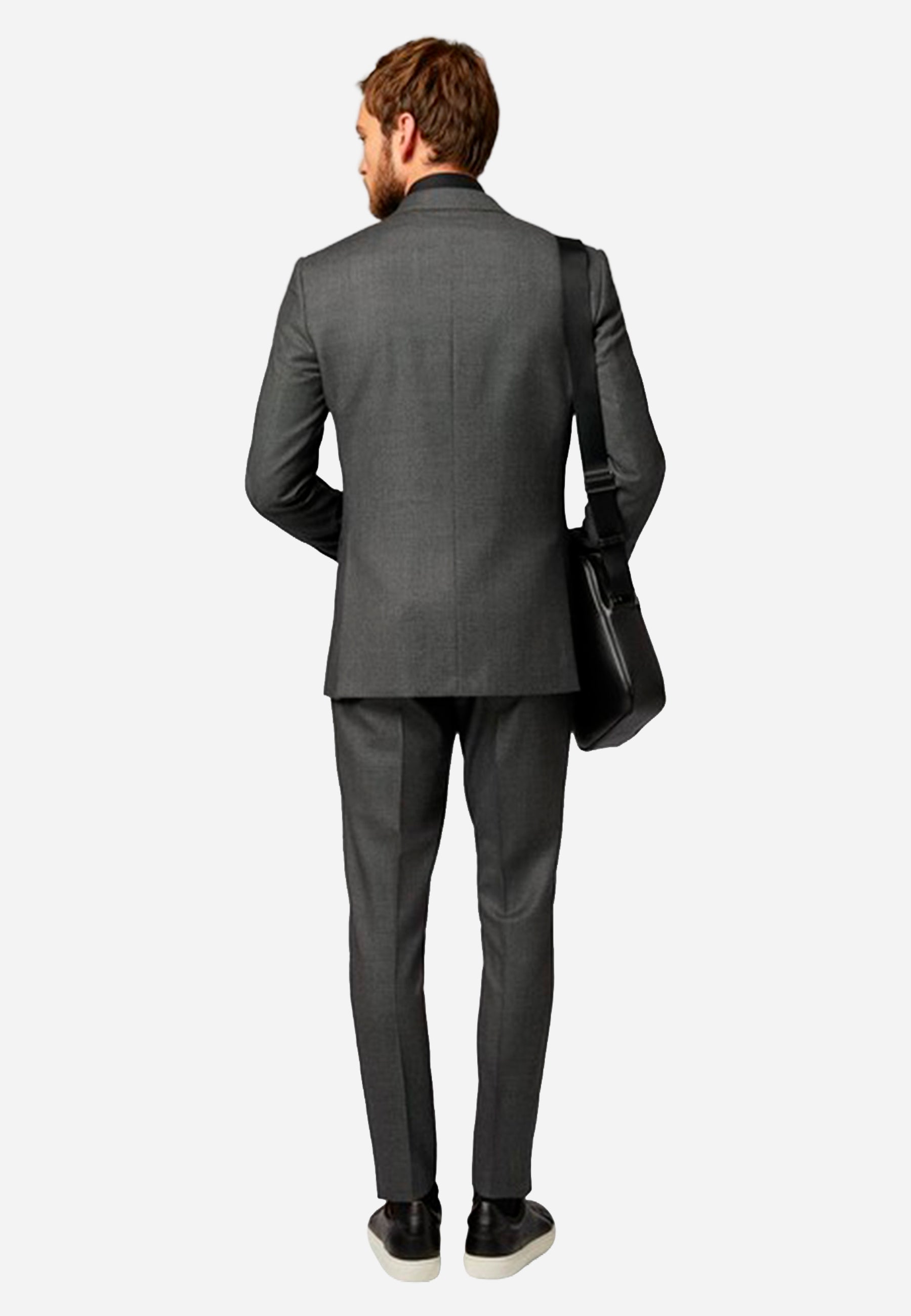 Traje Gris Lana Hombre B.M.