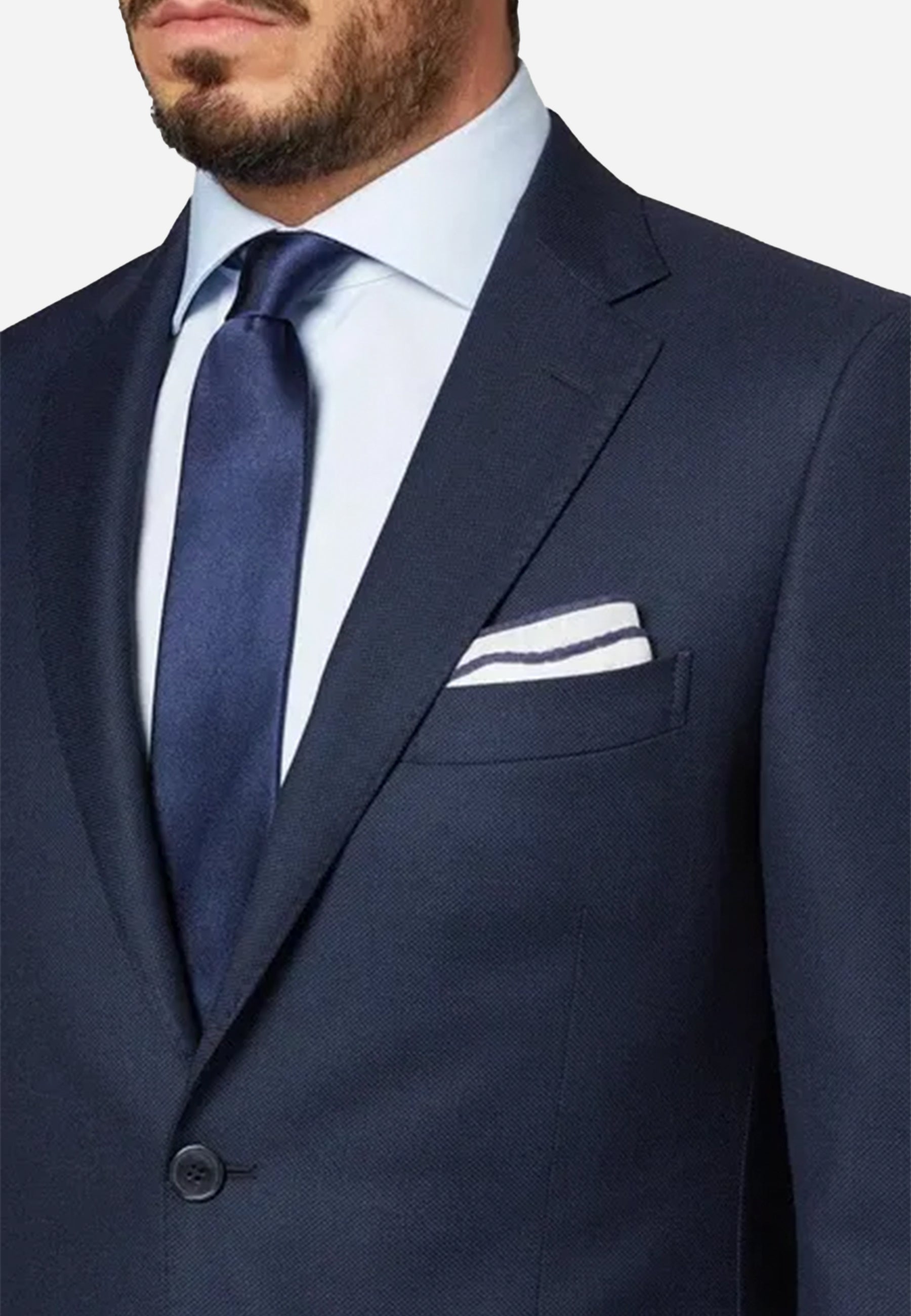 Traje Azul Marino Hombre B.M.