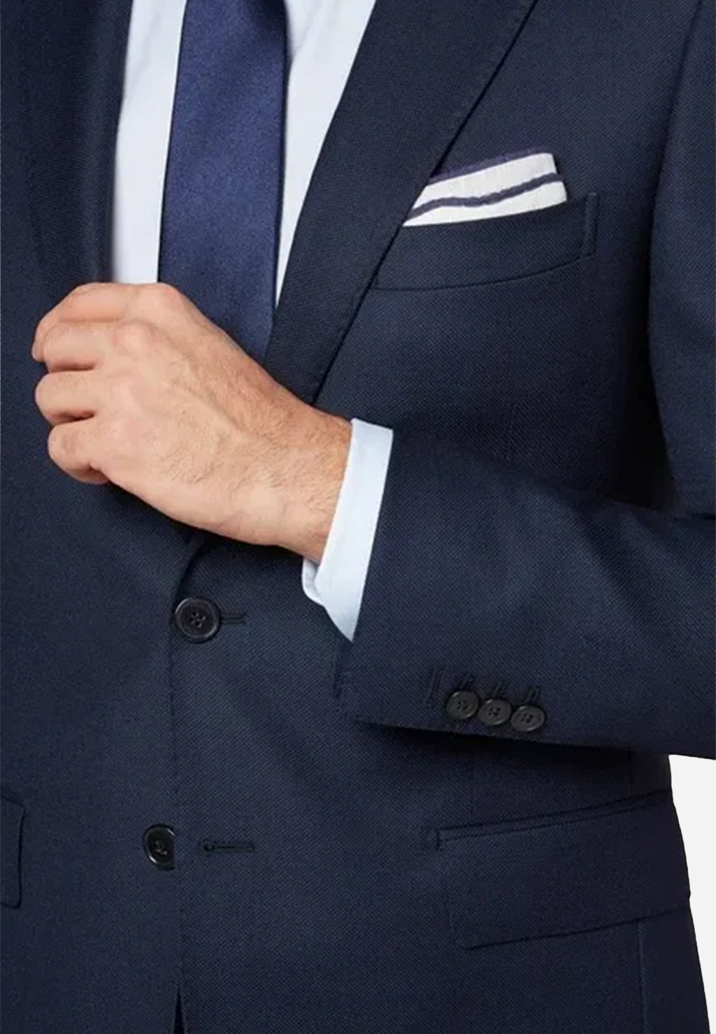 Traje Azul Marino Hombre B.M.
