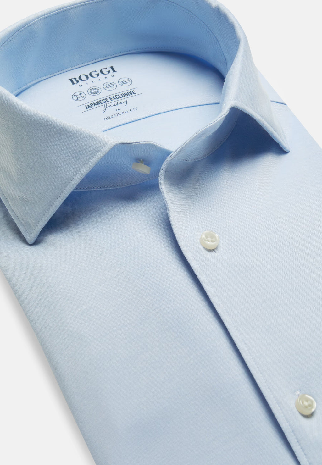CAMISA SPORT BOGGI AZUL ALGODON T-XL