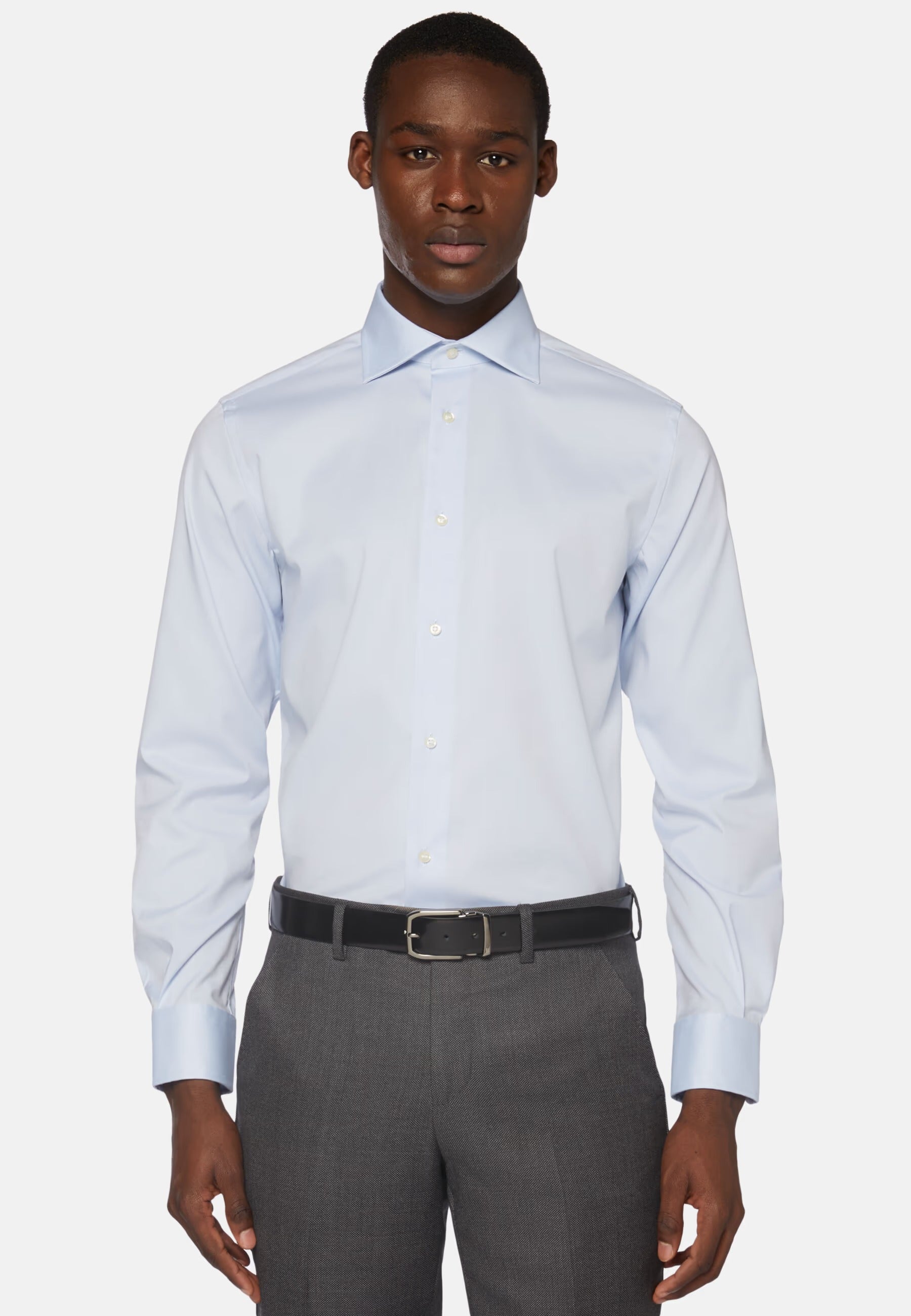 CAMISA BOGGI AZUL ALG + ELAS T-39