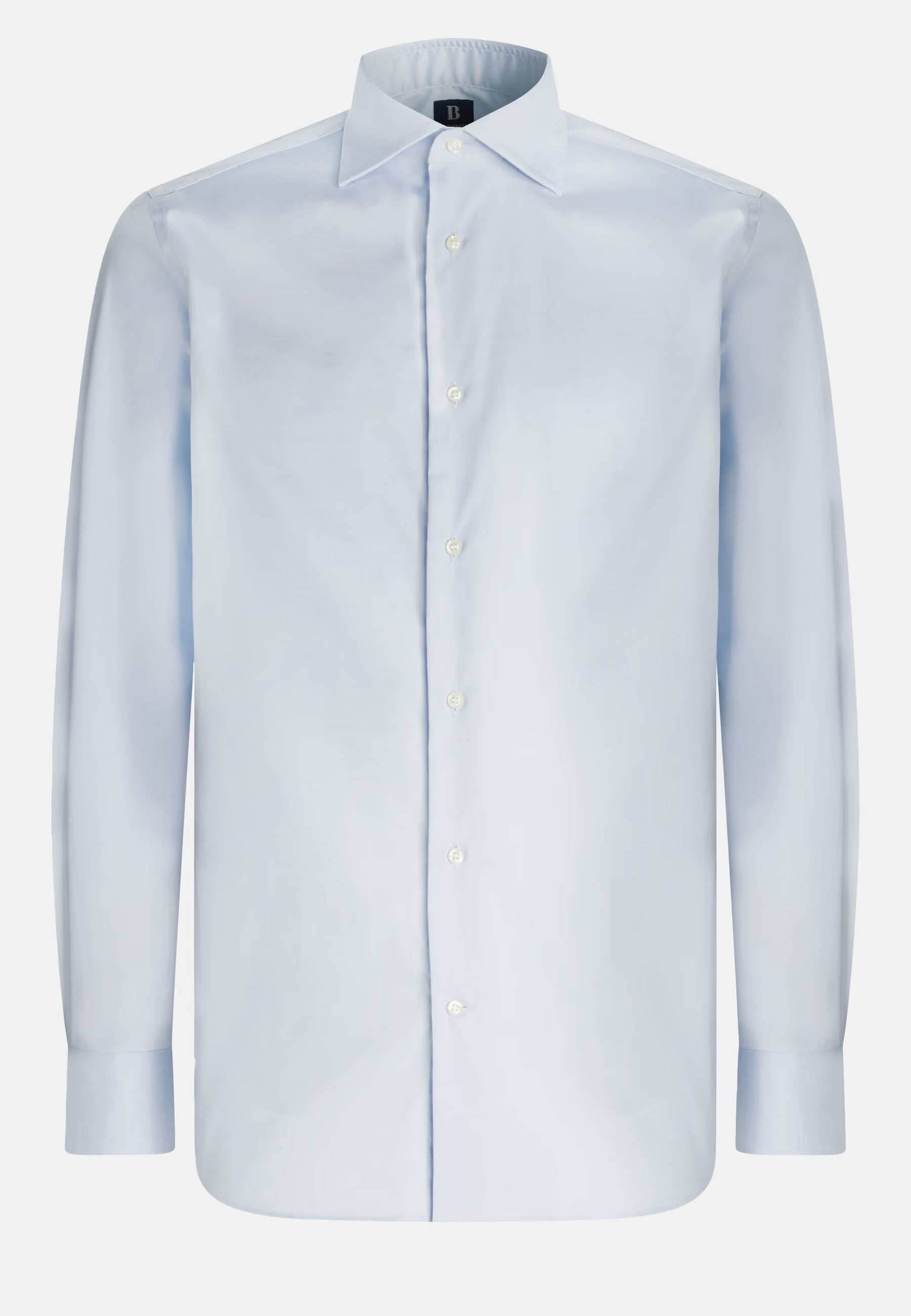 Camisa Boggi Azul en Algodón y Elastano