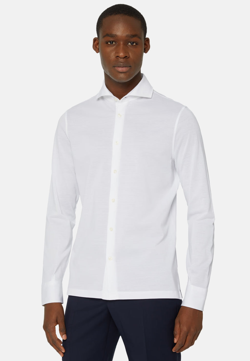 CAMISA SPORT BOGGI BLANCO ALGODON T-S(22C012401)