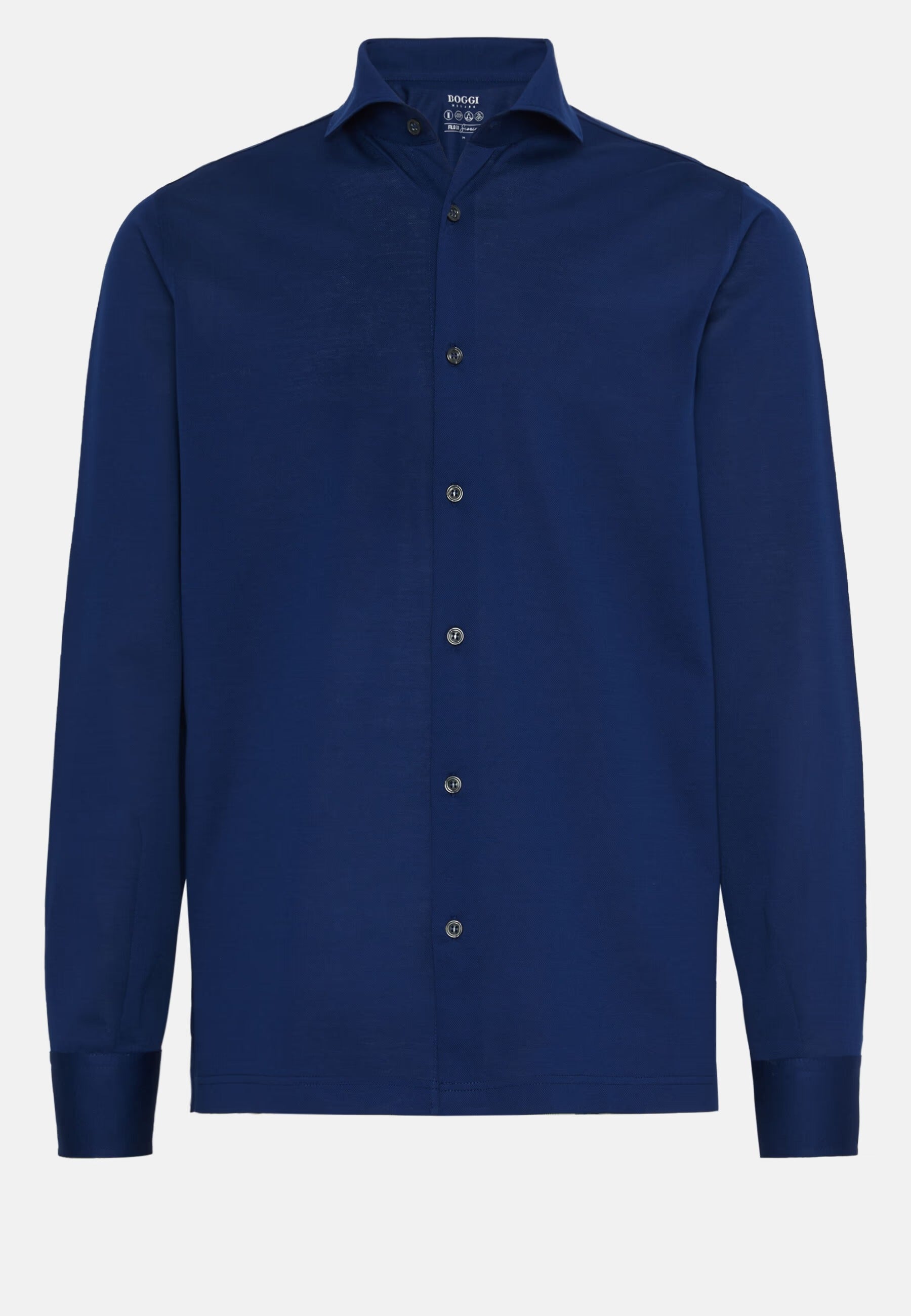 CAMISA SPORT BOGGI AZUL ALGODON T-M