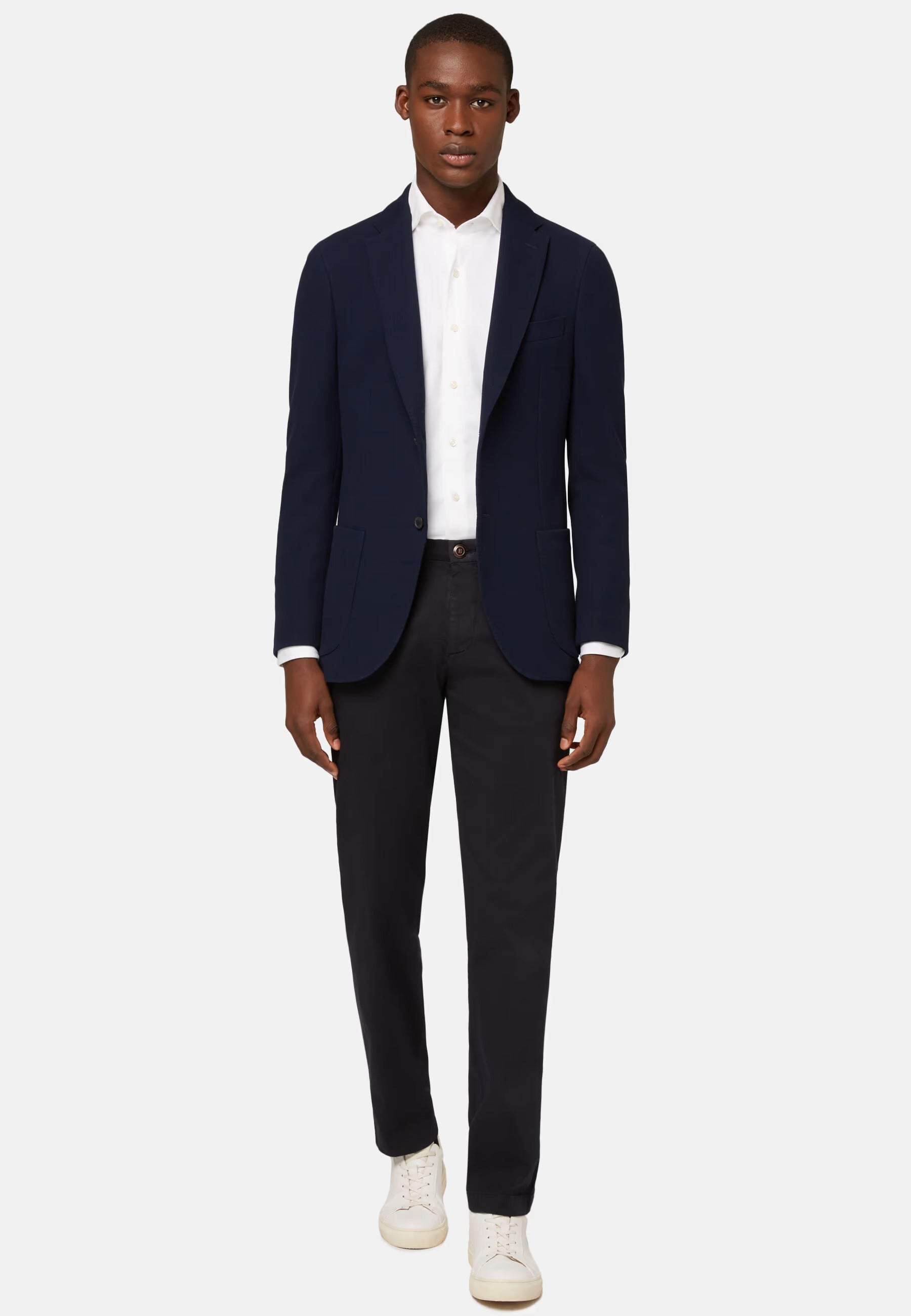 SACO BOGGI AZUL ALGODON T-48	(22C012601)