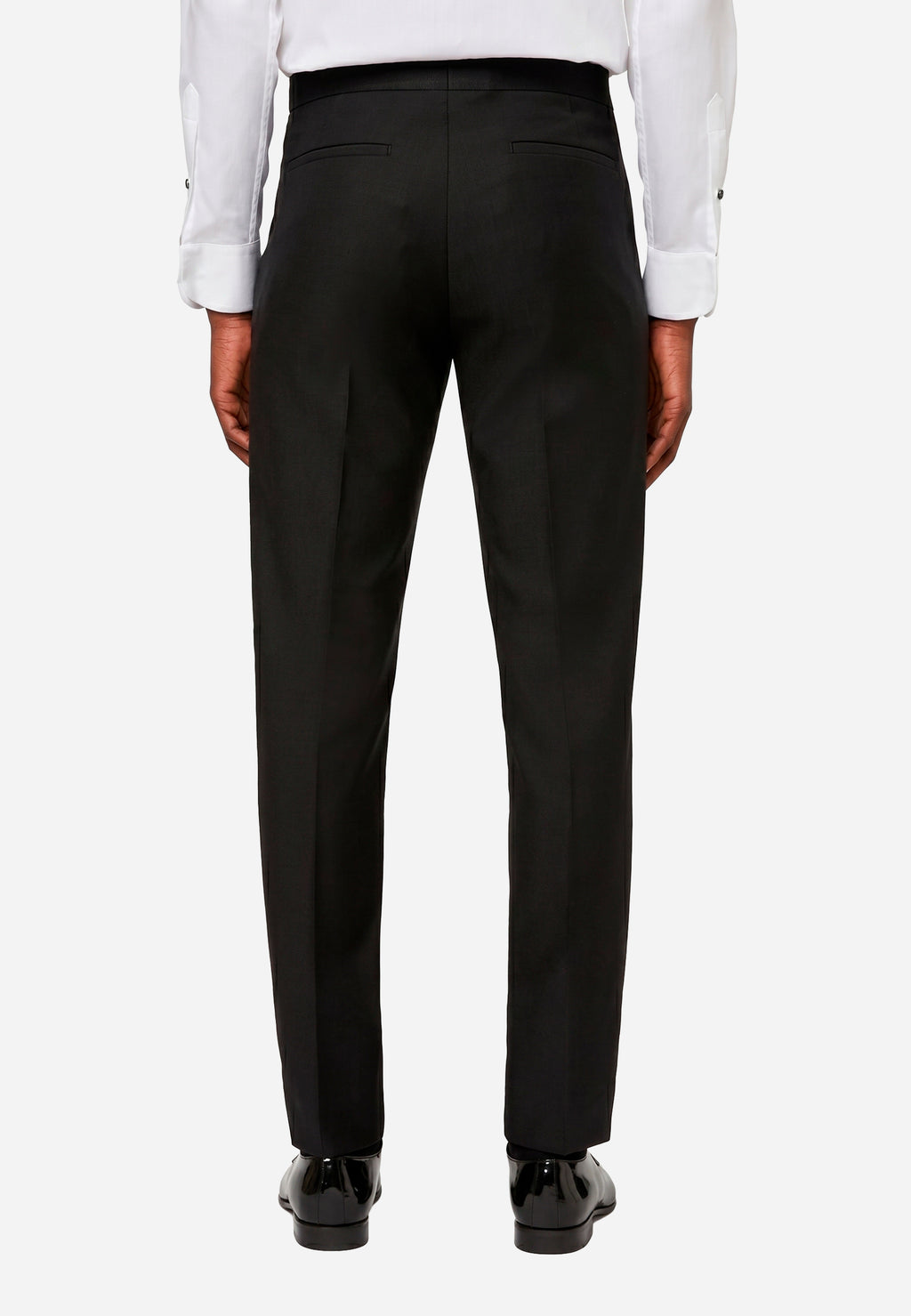 Pantalón Negro Hombre Slim Fit B.M