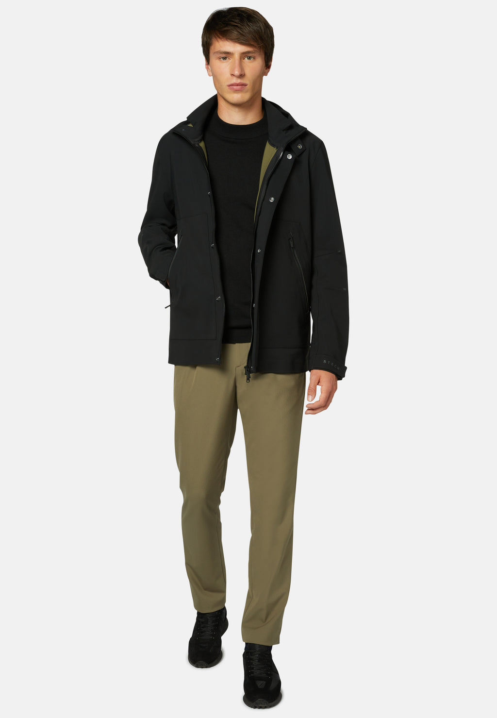 CHAQUETA BOGGI NEGRO POLIESTER (23A000302)