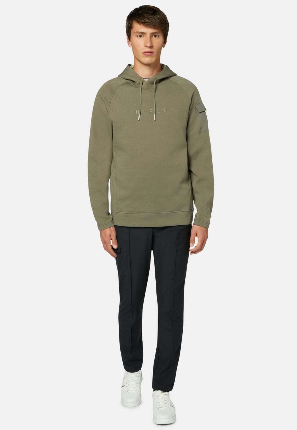HOODIE BOGGI CAFE ALGODON (23A002702)