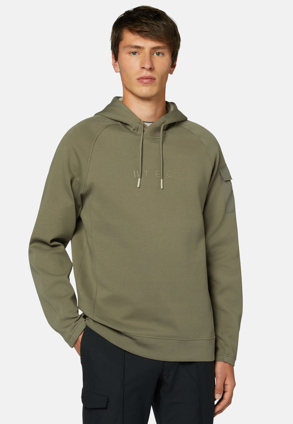 HOODIE BOGGI CAFE ALGODON (23A002702)