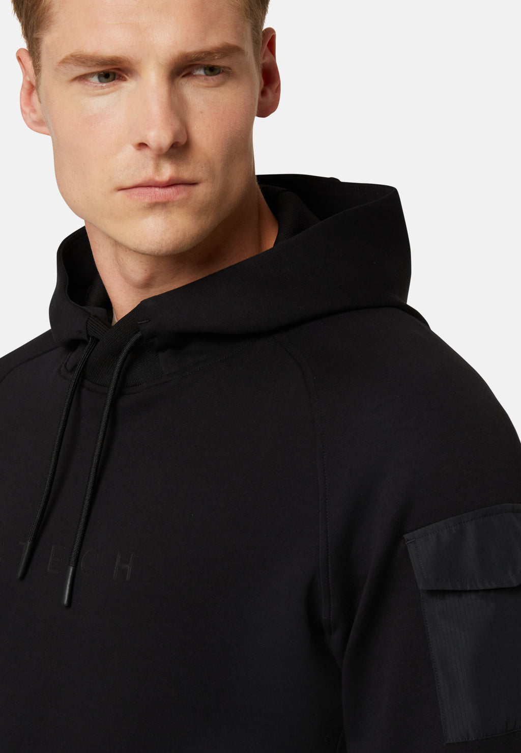 HOODIE BOGGI NEGRO ALGODON (23A002703)