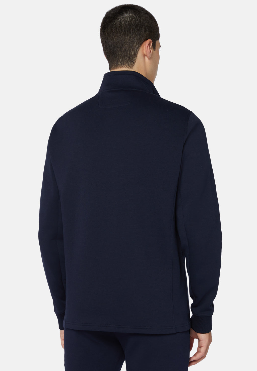SWEAT-SHIRT BOGGI AZUL ZIP ALGODON (23A003101)