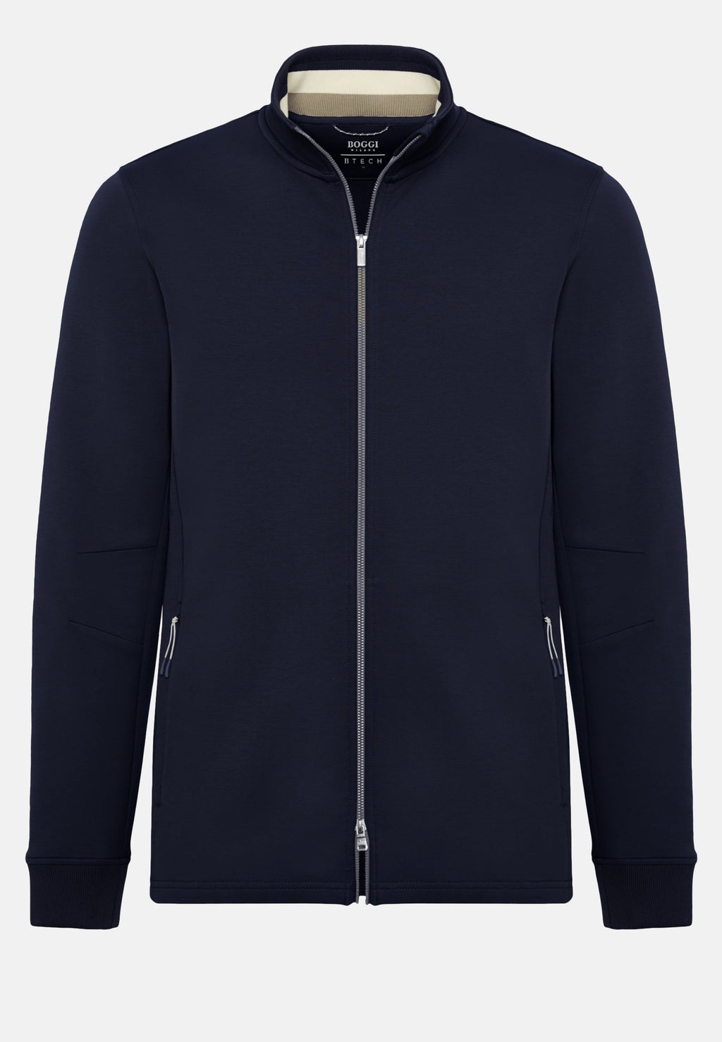 SWEAT-SHIRT BOGGI AZUL ZIP ALGODON (23A003101)